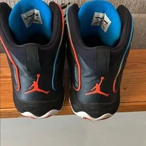Jordan Athletic Shoes Black and Blue with Orange Accents Jordan | Shoes | Jordan Athletic Shoes Black And Blue With  main image 2